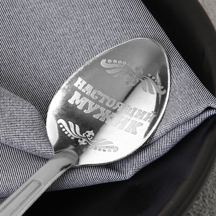 Ложка чайная с гравировкой «Взрывной характер», на подарочной открытке, 3 х 14 см. Ложка чайная с гравировкой «Взрывной характер», на подарочной открытке, 3 х 14 см.