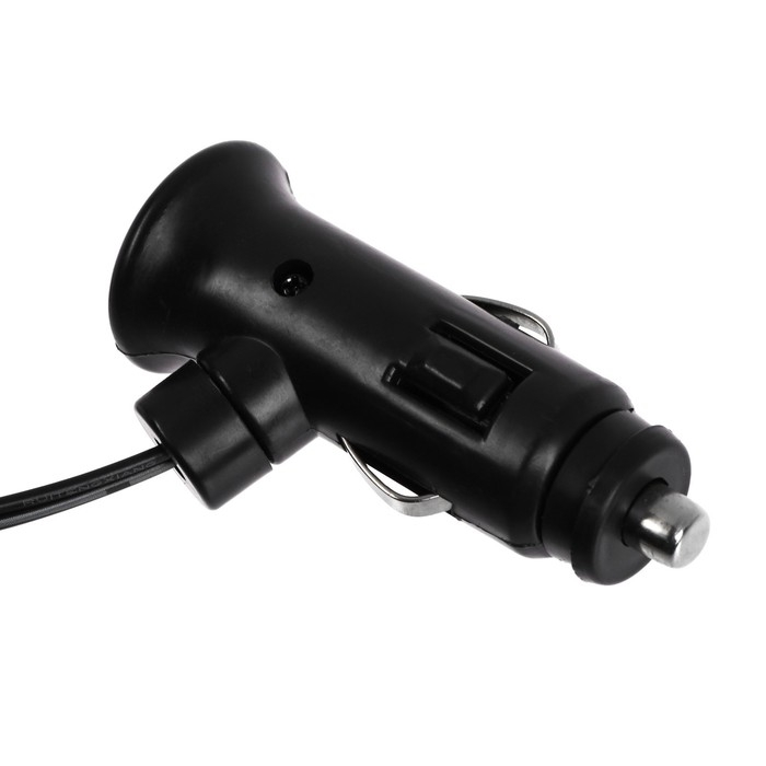 Разветвитель прикуривателя TORSO, 12-24 В, USB, провод 50 см, подсветка Разветвитель прикуривателя TORSO, 12-24 В, USB, провод 50 см, подсветка