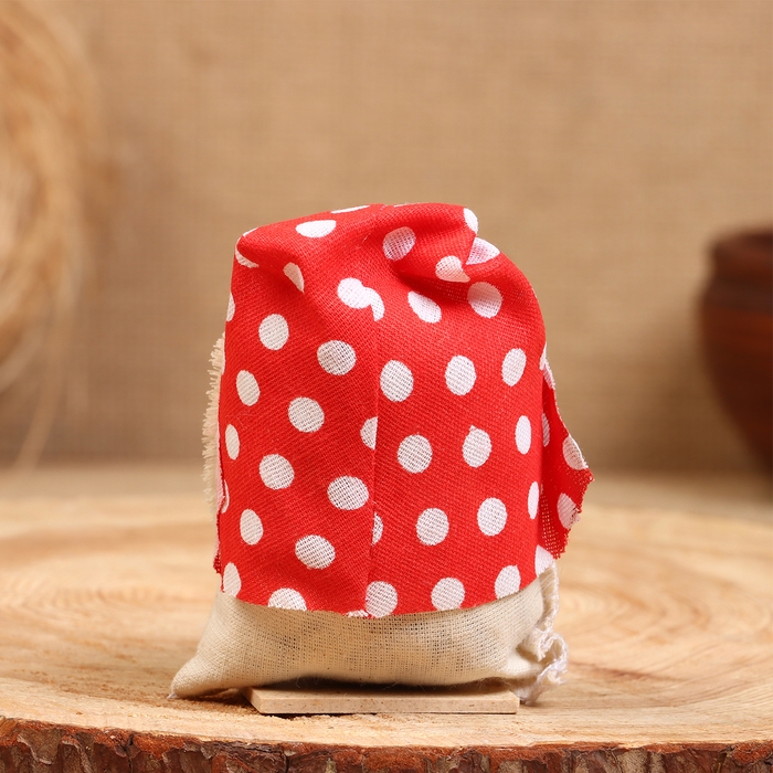 Оберег «Домовой с самоваром», 12 см, микс Оберег «Домовой с самоваром», 12 см, микс