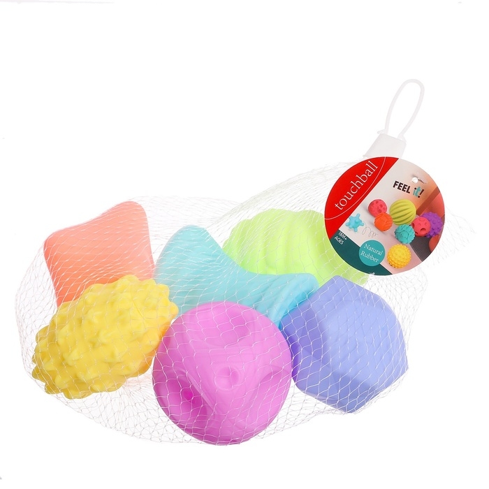 Набор игрушек для ванны «Фигурки», 6 предметов Набор игрушек для ванны «Фигурки», 6 предметов