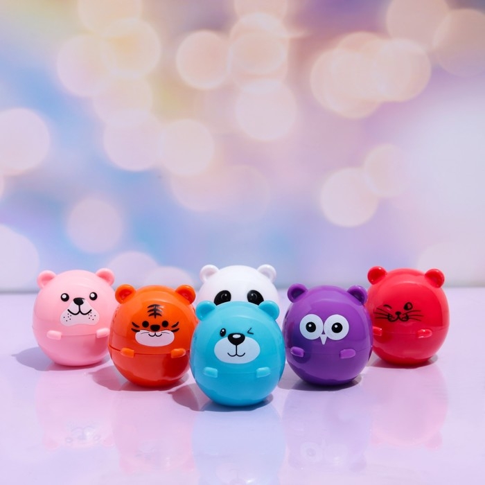 Бальзам для губ «Зоопарк», микс Бальзам для губ «Зоопарк», микс