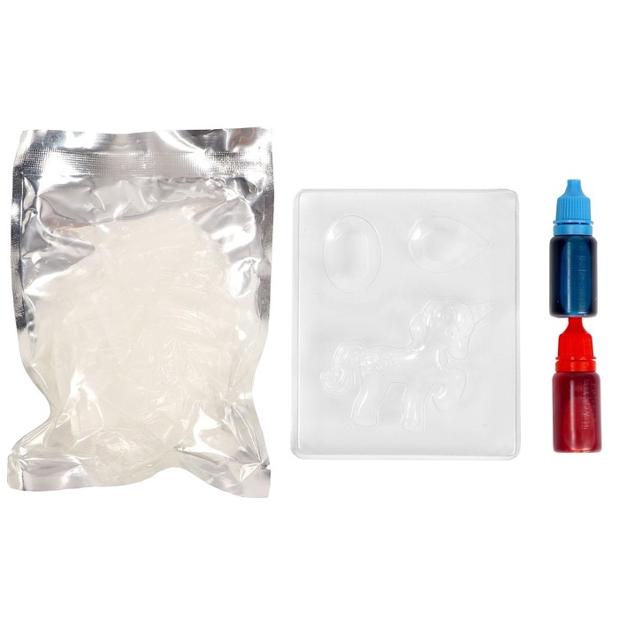 Набор для творчества. Мыло своими руками «Волшебные единорожки»