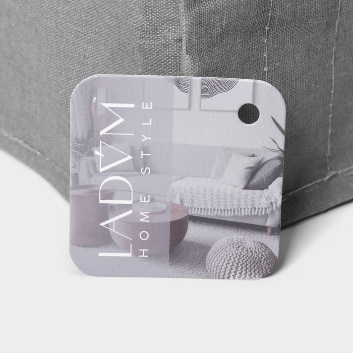 Органайзер для хранения белья LaDо́m, 9 ячеек, 25×33×16 см, цвет серый Органайзер для хранения белья LaDо́m, 9 ячеек, 25×33×16 см, цвет серый