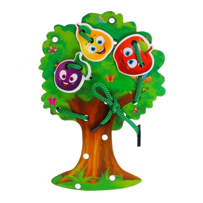 Шнуровка фигурная «Фруктовое дерево» Шнуровка фигурная «Фруктовое дерево»