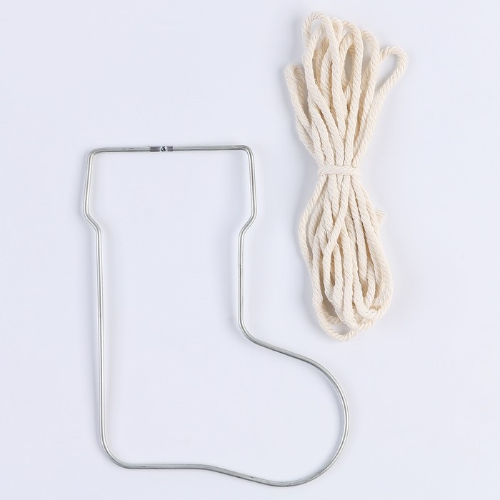 Ёлочная игрушка своими руками на новый год «Сапожок», новогодний набор для творчества Ёлочная игрушка своими руками на новый год «Сапожок», новогодний набор для творчества