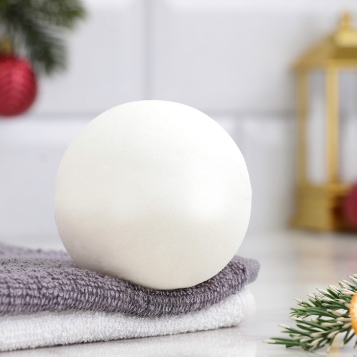 Бомбочка для ванны из персидской соли Бомбочка для ванны из персидской соли "Счастья в Новом году" масло лаванды, 140гр