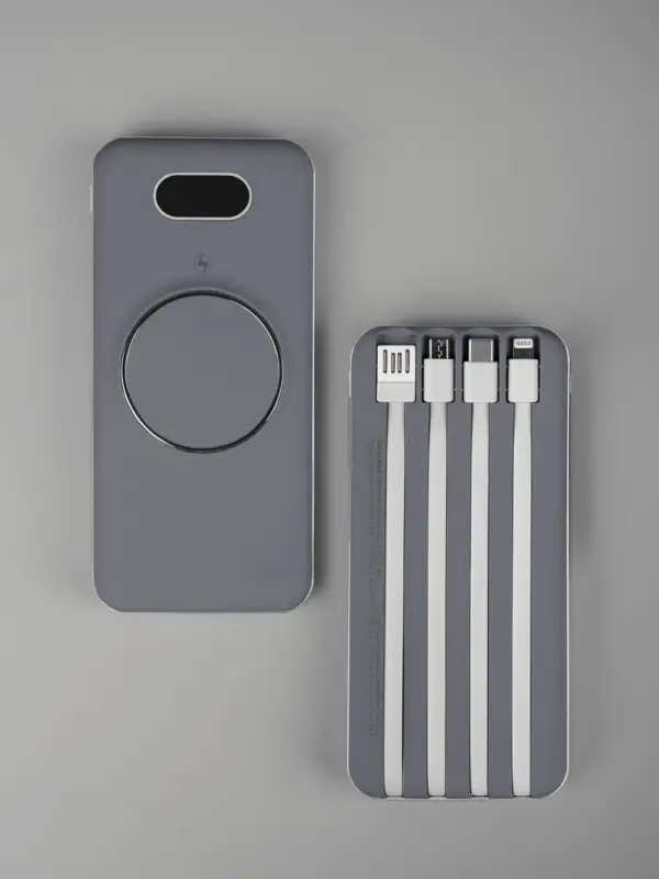 Внешний аккумулятор Omni Pro 10000 мАч, серый