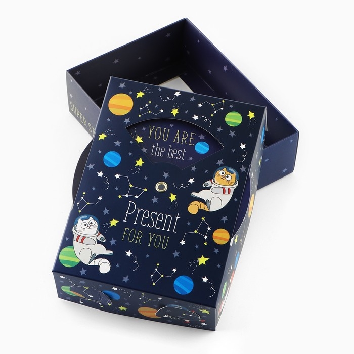 Коробка складная «Космос », 16 х 12 х 5 см