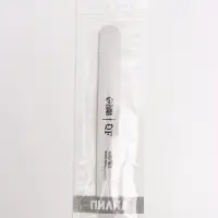 Пилка для ногтей, прямая, 100/180 грит, 18 см, серая