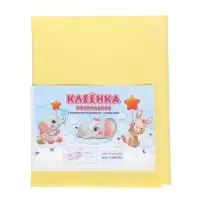 Клеёнка с ПВХ-покрытием на нетканой основе 50&times;70 см, МИКС