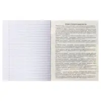 Предметная тетрадь по литературе Calligrata TOP. BlackTone, 48 листов, в линейку, со справочным материалом, обложка из мелованного картона