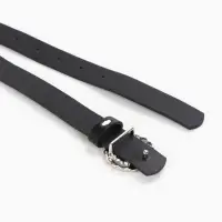 Ремень женский, 2.3&times;105 см, металлическая пряжка, чёрный