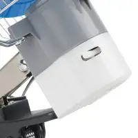 Вентилятор автомобильный AVS 8043C 24В 6" (корпус: металл, переключатель, цвет: серебристый)