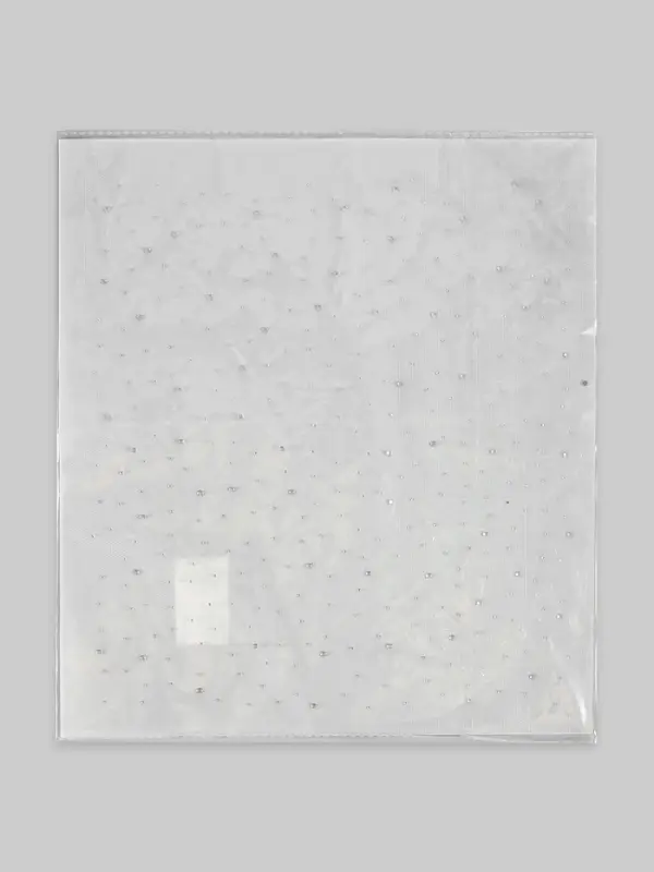 Стразы термоклеевые, на листе 30&times;35 см, серебряные
