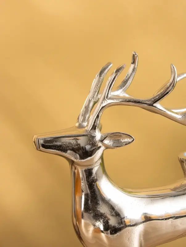 Подсвечник "Олень" 26,5х8,5х34,5 см, алюминий