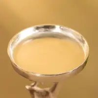 Подсвечник "Олененок" 10х10х17 см, алюминий, серебряный