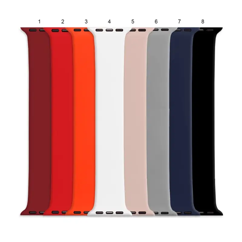 Монобраслет для APL Watch силиконовый 38/40/41mm (141mm) Монобраслет для APL Watch силиконовый 38/40/41mm (141mm)