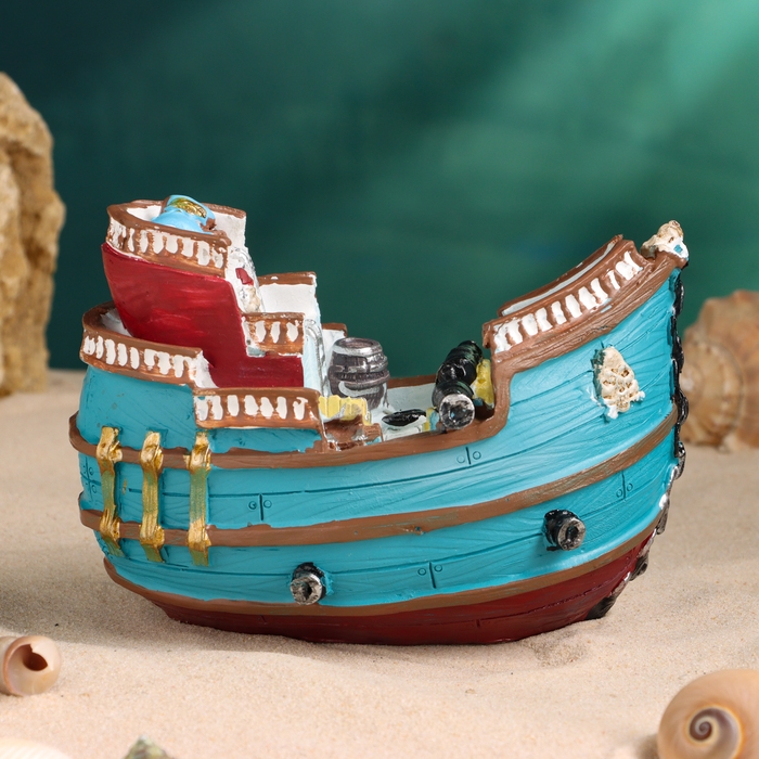Корабль сувенирный  Корабль сувенирный "Пиратское судно" 16*9*10см