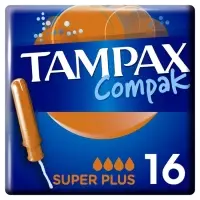 Тампоны &laquo;Tampax&raquo; Compak Super Plus Duo, с аппликатором, 16 шт