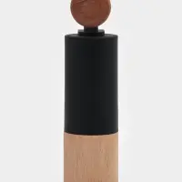 Кофемолка механическая Magistro &laquo;Робуста&raquo;, 21&times;5.5 см, пластик, тёмное дерево