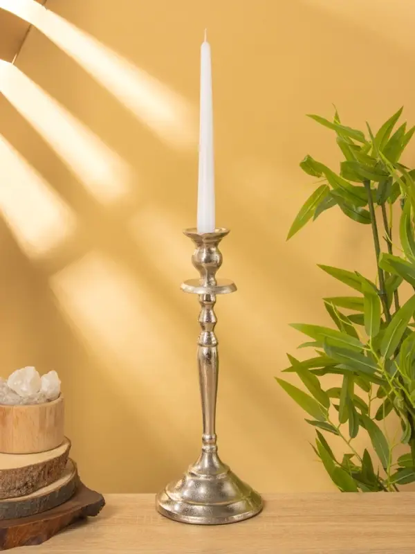 Подсвечник  Подсвечник "Великолепный век" алюминий 13х13х33 см