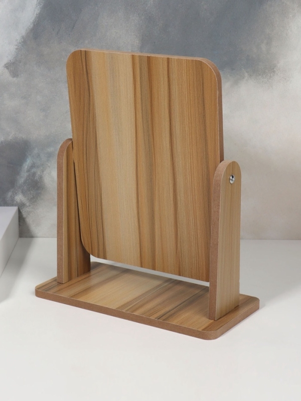 Зеркало настольное прям-к (1) б/увел ЭКО 15,7*20,5/20,5*25*10см дерево пупыр QF Зеркало настольное прям-к (1) б/увел ЭКО 15,7*20,5/20,5*25*10см дерево пупыр QF