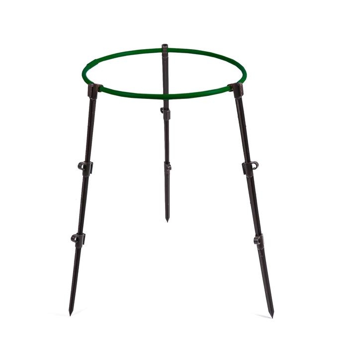 Кустодержатель, d = 50 см, h = 80 см, ножка d = 2 см, пластик, МИКС Кустодержатель, d = 50 см, h = 80 см, ножка d = 2 см, пластик, МИКС