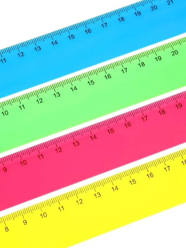 Линейка NEON, 30 см, МИКС