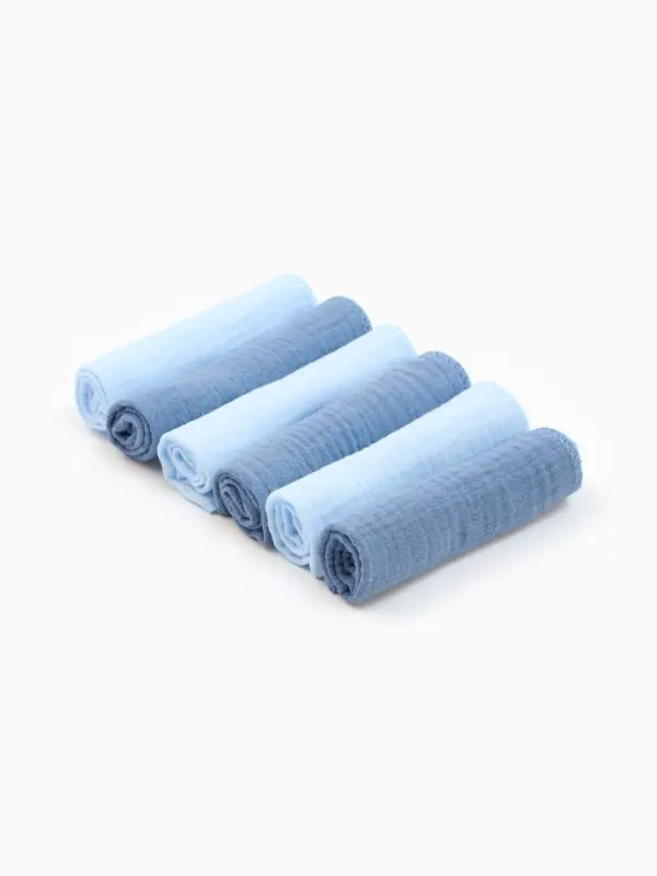 Платки носовые детские &laquo;Крошка Я. Морской бриз&raquo;, 20&times;20 см - 6 шт., муслин, 100 % хлопок