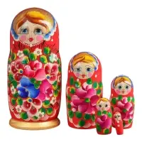 Матрёшка 5 в 1, расписная, МИКС