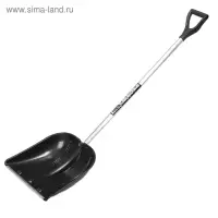 Лопата пластиковая, ковш 420 × 410 мм, с алюминиевой планкой, алюминиевый черенок, «Белый Медведь» Лопата пластиковая, ковш 420 × 410 мм, с алюминиевой планкой, алюминиевый черенок, «Белый Медведь»