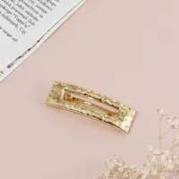Заколка-автомат для волос &laquo;Биатрикс галант&raquo; прямой, 8.5 см, золото