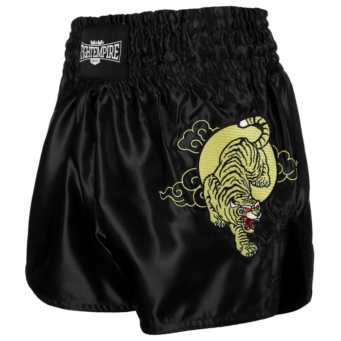 Шорты для тайского бокса FIGHT EMPIRE, р. M, цвет чёрный
