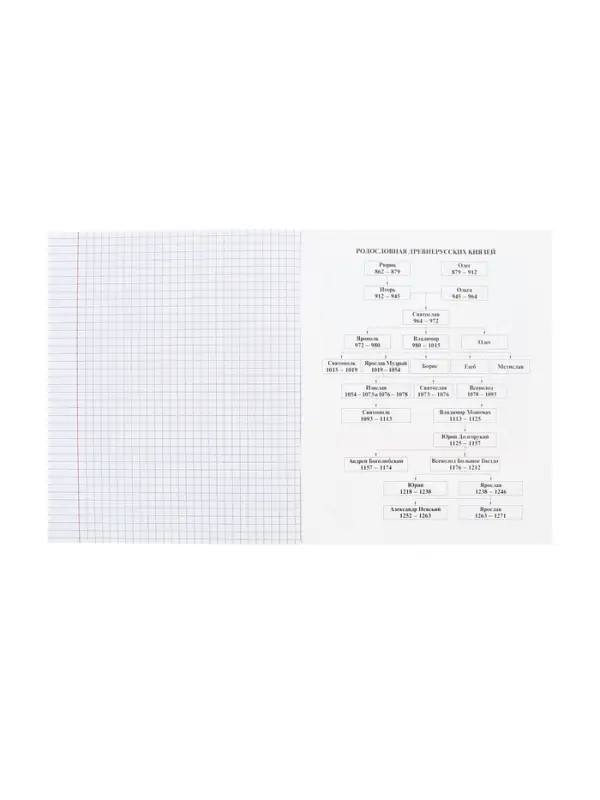 Предметная тетрадь по истории Hatber &laquo;Приключения кота Пирожка&raquo;, 48 листов, в клетку, со справочным материалом, обложка из мелованной бумаги