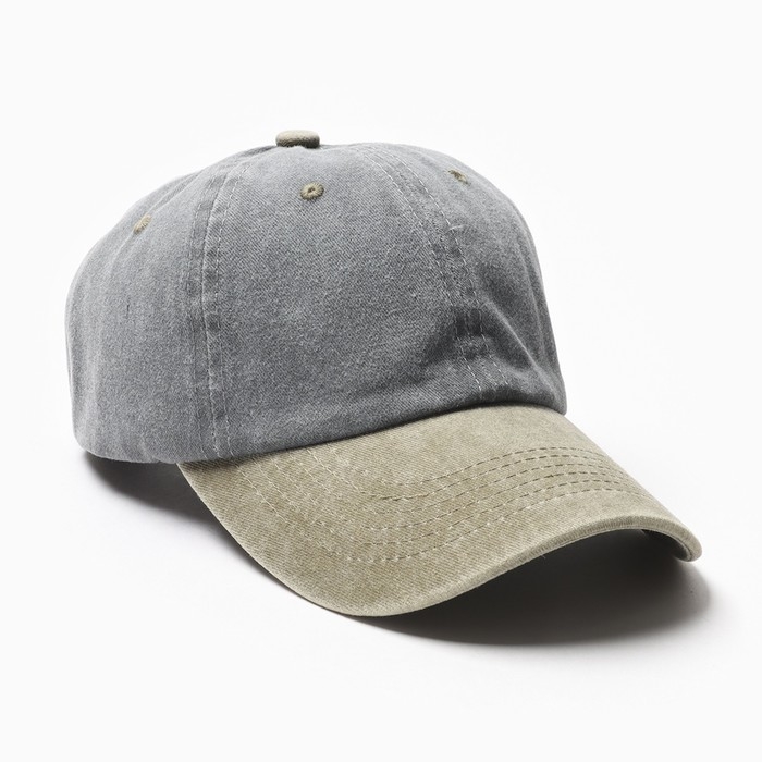 Кепка мужская MINAKU, цвет серый/коричневый, р-р 56-58 Кепка мужская MINAKU, цвет серый/коричневый, р-р 56-58