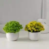 Искусственный цветок в горшке &laquo;Пушистые колючки&raquo;, 9&times;13 см, МИКС