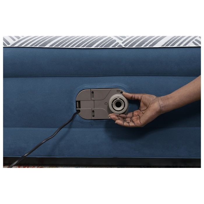 Кровать надувная Queen 203 х 152 х 36 см со встроенным электронасосом  6712Y   929862 Кровать надувная Queen 203 х 152 х 36 см со встроенным электронасосом  6712Y   929862