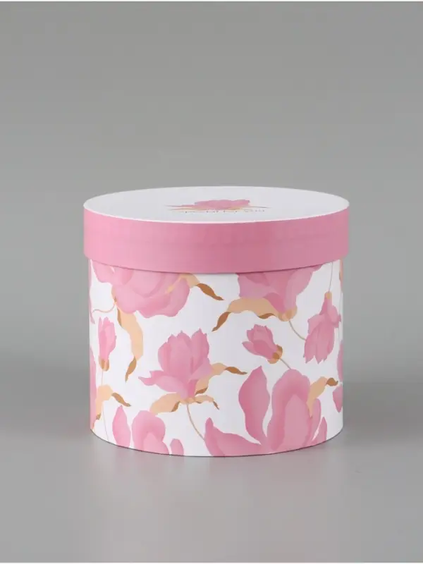 Набор шляпных коробок 5 в 1 &laquo;Нежные лилии&raquo;, 13 &times; 14 ‒ 19.5 &times; 22 см