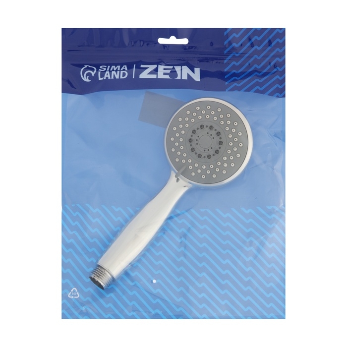 Лейка для душа ZEIN Z412, пластик, 3 режима, хром Лейка для душа ZEIN Z412, пластик, 3 режима, хром