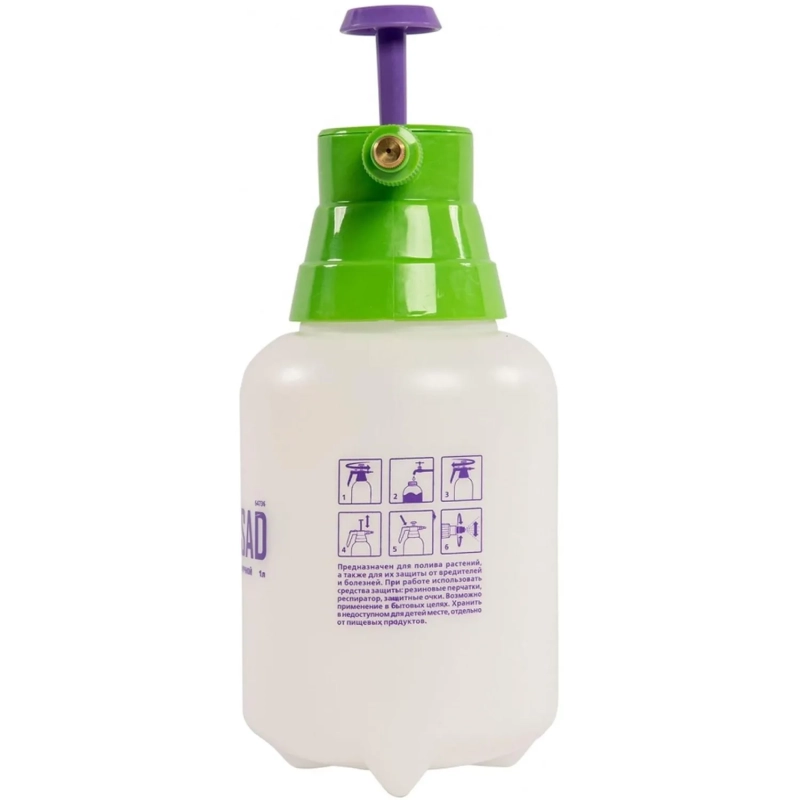Опрыскиватель 1 л, ручной, с насосом// Palisad 64736