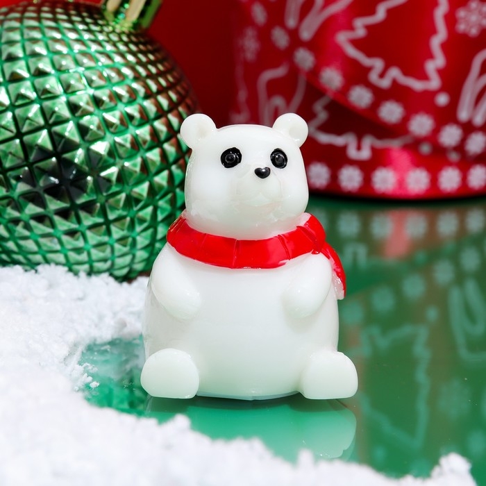 Новый год. Бальзам для губ новогодний «Полярный мишка» Новый год. Бальзам для губ новогодний «Полярный мишка»