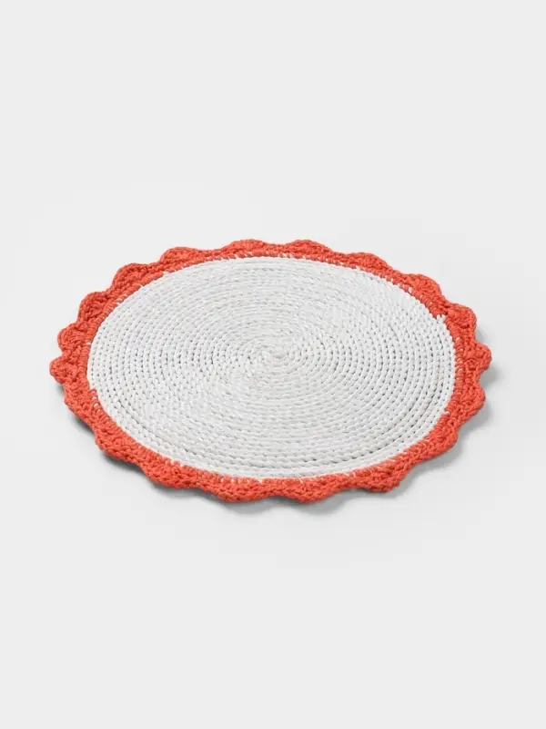 Салфетка сервировочная, 38 см, круглая