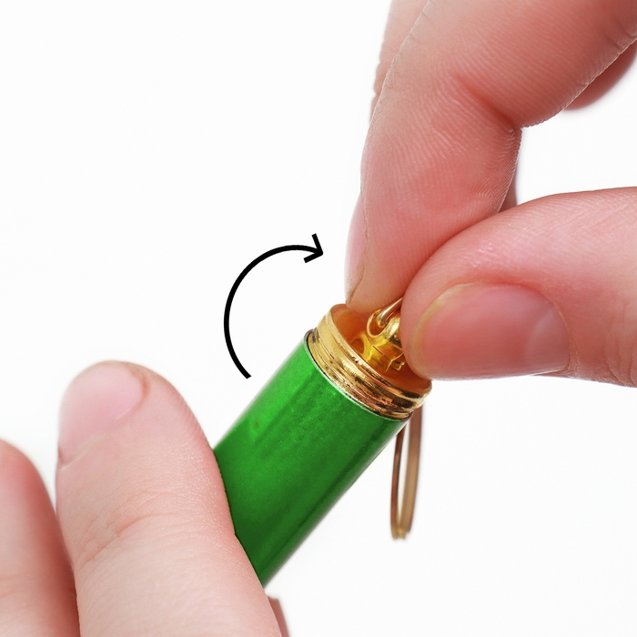 Игрушка для кошек  Игрушка для кошек "Лазер" с батарейками, зелёный