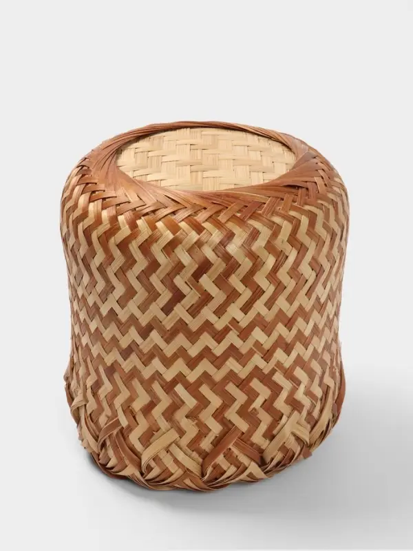 Корзинка плетёная, 20&times;20&times;25 см, бамбук