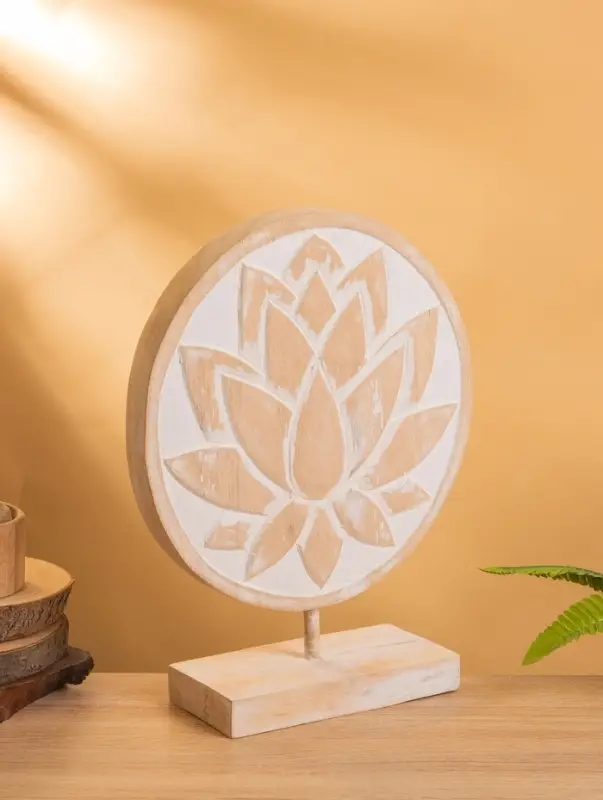 Сувенир интерьерный «Лотос», 29×10×37 см, дерево Сувенир интерьерный «Лотос», 29×10×37 см, дерево