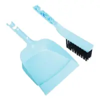 Набор для уборки с щеткой и совком тм VETTA Практик, пластик, 29х19,5х6см