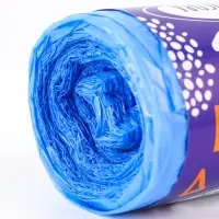 Мешки для мусора 120 л ПНД, толщина 10 мкм, 20 шт. в рулоне, синие