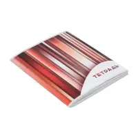 Тетрадь 96 листов в клетку, Calligrata &laquo;Яркие полосы&raquo;, серые листы, МИКС