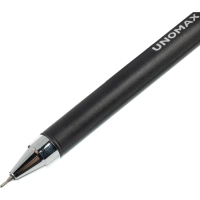Ручка гелевая неавтомат. Unomax Geltron, д.ш. 0,5 мм, черная