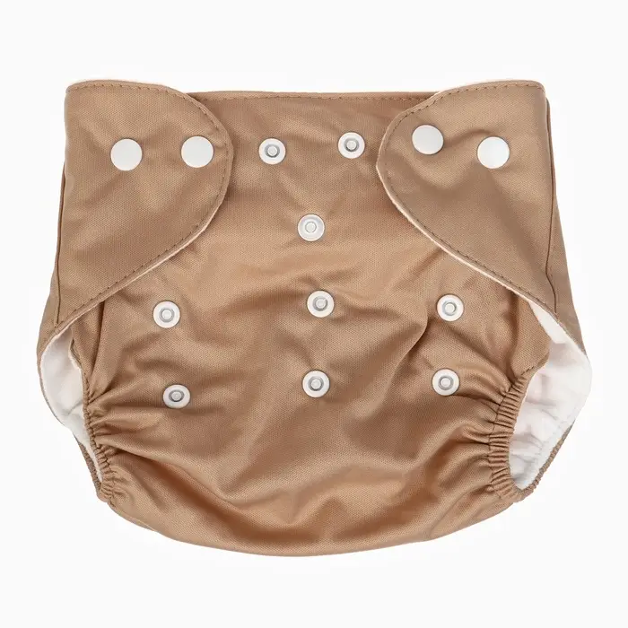 Многоразовый подгузник Крошка Я &laquo;Львенок&raquo;, 3-15 кг, коричневый